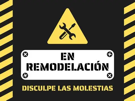 Sitio en remodelación. Disculpe las molestias